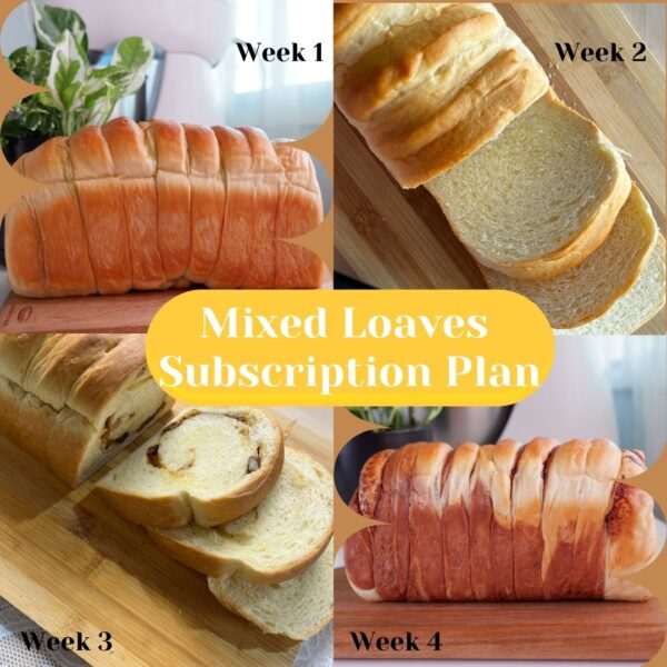 Mixed Signature Loaf (450gram) Monthly Subscription Plan